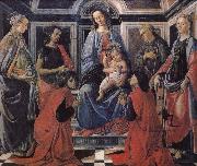 Sandro Botticelli Son with the people of Our Lady of Latter-day Saints oil painting reproduction